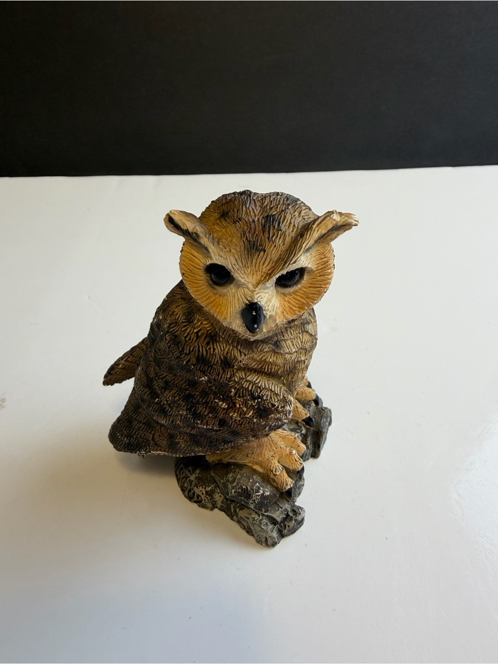 Resin Owl Figure by Living Stone, Inc.